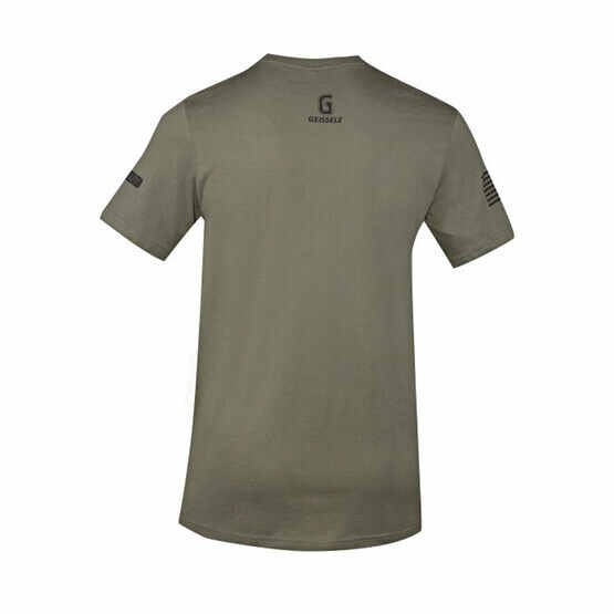 OD Green GEISSELE Ultra Duty Tee Shirt features a logo on the back